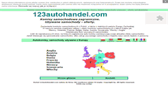 Desktop Screenshot of 123autohandel.com